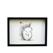 Nursery Unisex Wall Art - Spike Porcupine Print | Shenasi Concept