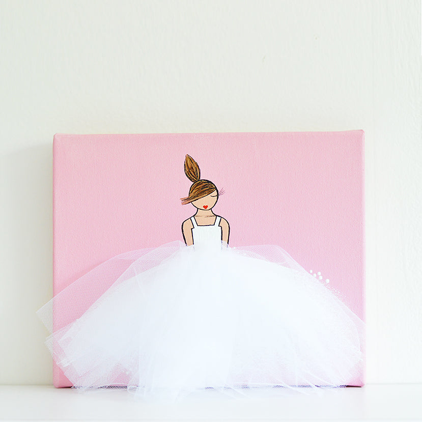 Lila Wall Art - Plain Tutu