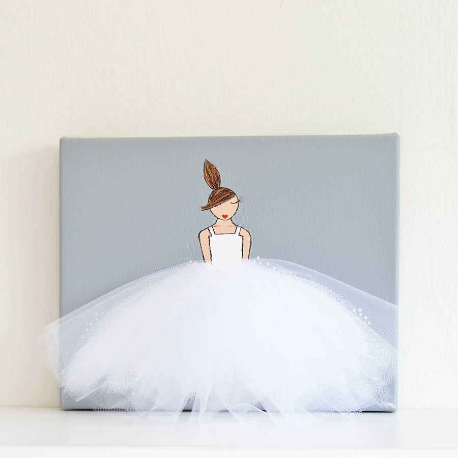 Lila Wall Art - Plain Tutu