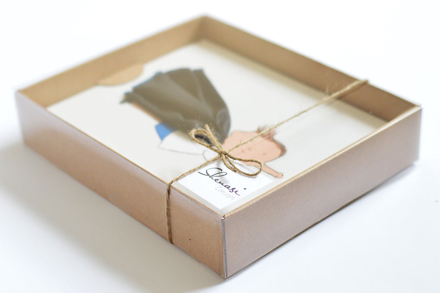 Boys Nursery Decor - Gift Box - Art for Kids | Shenasi Concept