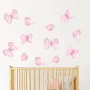 girls nursery wall decor butterflies | Peppy Lu
