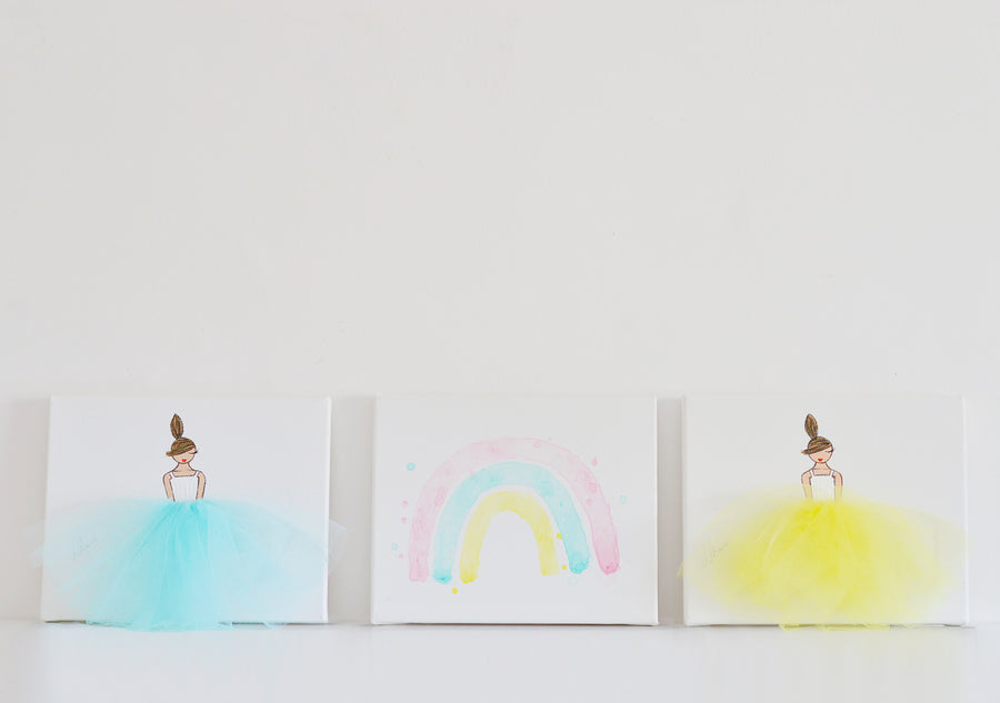 Rainbow Wall Art Set