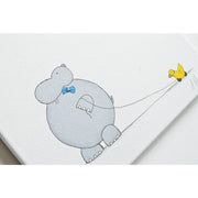 Nursery Decor Unisex - Hand Painted Hippo Duck | Shenasi Concept