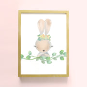 bunny rabbit nursery art | Shenasi Concept