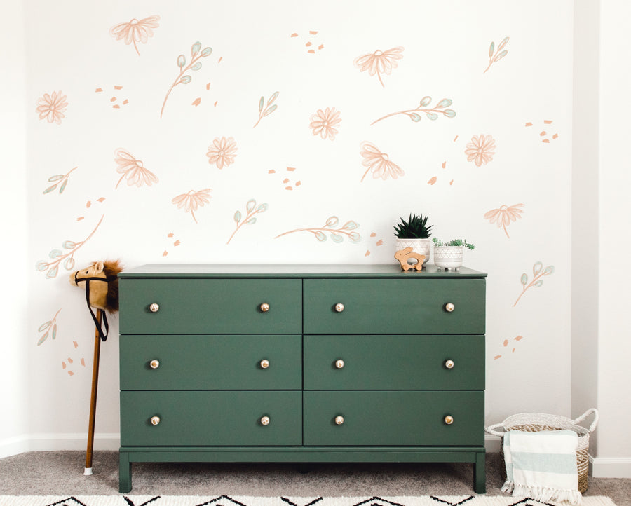 Meadow Floral Decals