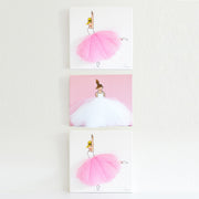 3 Ballerinas Nursery Décor Pink | Shenasi Concept