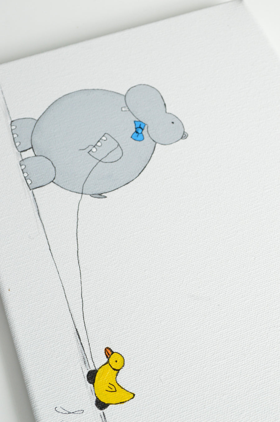 Nursery Decor Unisex - Henri the Hippo Art | Shenasi Concept