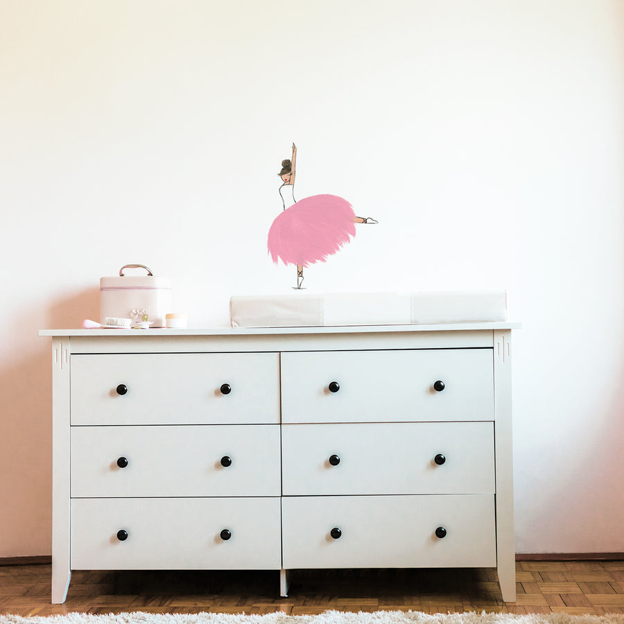 girls room ballerina wall decal | Peppy Lu