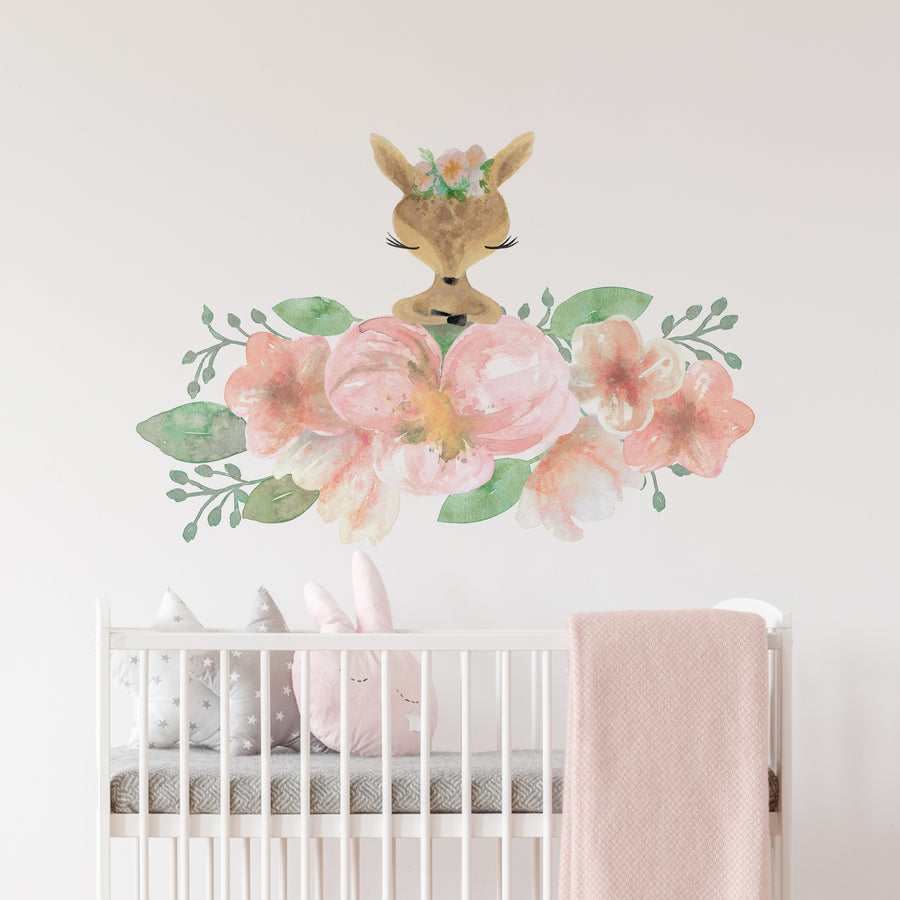 fawn wall decal woodland animal | Peppy Lu