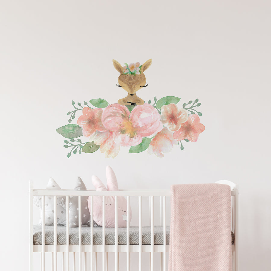 fawn wall decal woodland animal | Peppy Lu